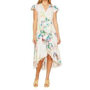 NEW CABALLERO catalina dress in belle palm